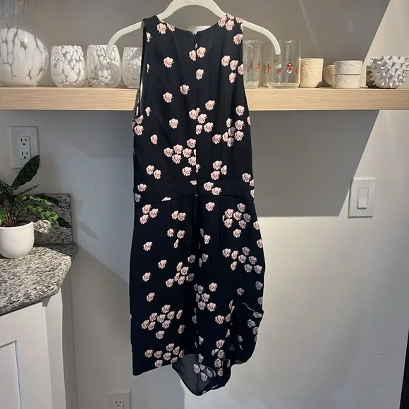 A.L.C. Eva silk floral dress size 2 - Picture 9 of 12